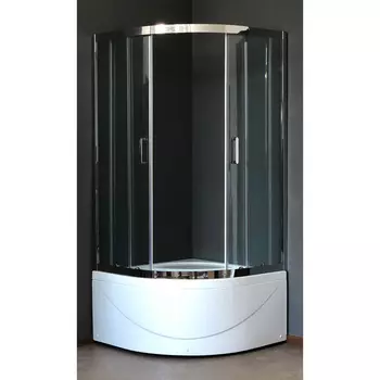 Душевой уголок Royal Bath L-3001 100x100 прозрачное без поддона