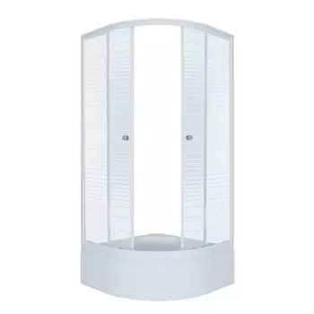 Душевой уголок Тритон Полосы 100х100 В