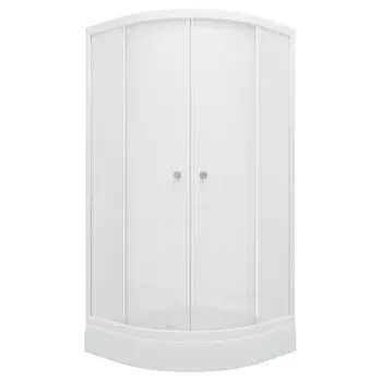 Душевой уголок Тритон Стандарт 90 x 90 А лён с поддоном