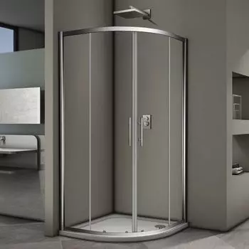 Душевой уголок Veconi Rovigo QI88/RV07-80PL-01-19C3 стекло прозрачное