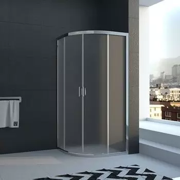 Душевой уголок Veconi Rovigo RV01-100PL-02-19C1 стекло Pear