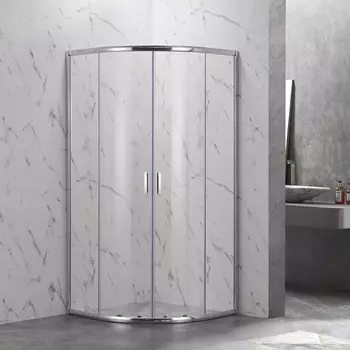 Душевой уголок Veconi Rovigo RV202-90-01-C6 стекло прозрачное