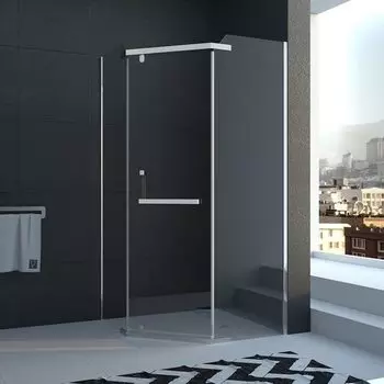 Душевой уголок Veconi Rovigo RV36-80T-01-19C1 стекло прозрачное