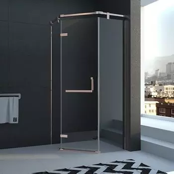 Душевой уголок Veconi Rovigo RV37-100T-01-19C1 стекло прозрачное