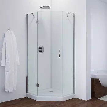 Душевой уголок Vegas Glass AFA-Pen 0100 08 01 стекло прозрачное, профиль глянцевый хром