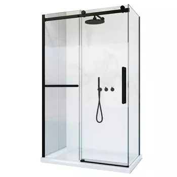 Душевой уголок Vincea Como Soft 100х110 VSR-1CS1011CLB