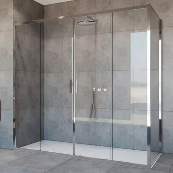 Душевой уголок Vincea Garda VSR-1G21020CL хром, стекло прозрачное