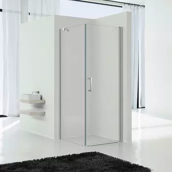 Душевой уголок Vincea Orta VSR-1O9090CL хром, стекло прозрачное