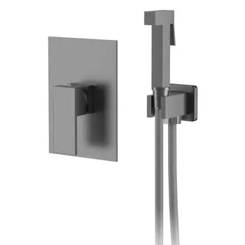 Гигиенический душ D&K Bayern Liszt DA1515006 серый графит