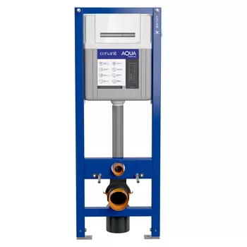 Инсталляция для унитаза Cersanit Aqua Smart 63475 с кнопкой Pilot белый