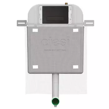 Инсталляция для унитаза Ctesi Simple BK0200200 с кнопкой BK0202102 черный матовый