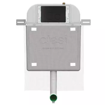 Инсталляция для унитаза Ctesi Simple BK0200200 с кнопкой BK0202122 черный матовый