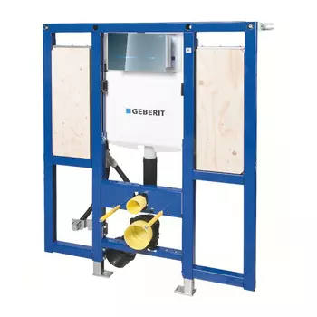 Инсталляция для унитаза Geberit Duofix 111.375.00.5 с кнопкой 116.090.SM.1 хром