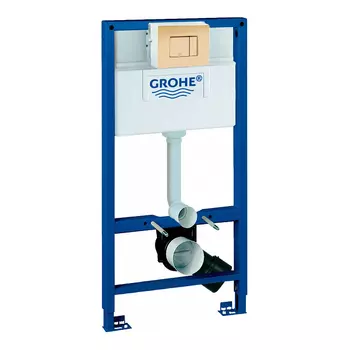Инсталляция для унитаза Grohe Rapid SL 38525001 с кнопкой 38732GL0 холодный рассвет