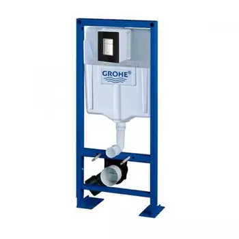 Инсталляция для унитаза Grohe Rapid SL 38584001 с кнопкой 38845 KS0 черный бархат