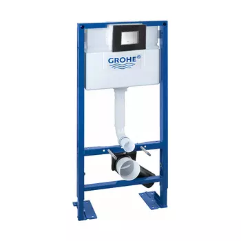 Инсталляция для унитаза Grohe Rapid SL 38586001 с кнопкой 38845 KS0 черный бархат