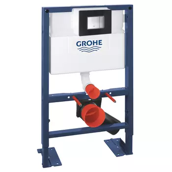 Инсталляция для унитаза Grohe Rapid SL 38587000 с кнопкой 38845 KS0 черный бархат