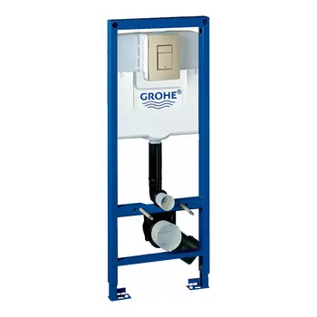 Инсталляция для унитаза Grohe Rapid SL 38713001 с кнопкой 38732EN0 матовый бежевый