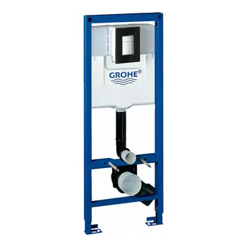 Инсталляция для унитаза Grohe Rapid SL 38713001 с кнопкой 38845 KS0 черный бархат