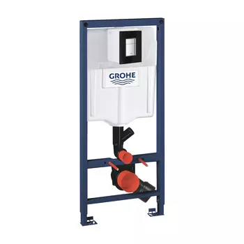 Инсталляция для унитаза Grohe Rapid SL 39002000 с кнопкой 38845 KS0 черный бархат