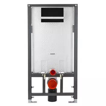 Инсталляция для унитаза Vitra Vpro 765-5800-01 с кнопкой 740-1101 черный/хром