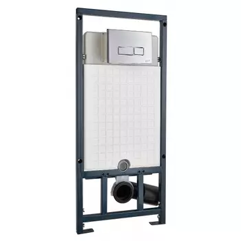 Инсталляция для унитаза WeltWasser Marberg 10000005949 с кнопкой 410 SE хром