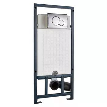 Инсталляция для унитаза WeltWasser Marberg 10000005949 с кнопкой 507 RD хром