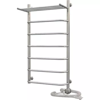 Электрический полотенцесушитель Акванерж Трапеция с полкой 120х30 правый