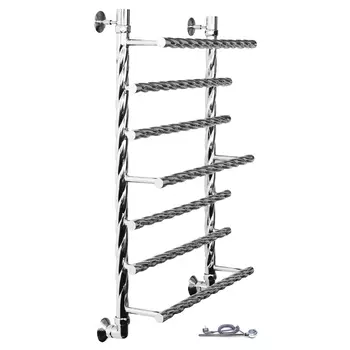 Электрический полотенцесушитель Двин Q braid electro 80/50 1-3/4-1/2 ТЭН справа хром