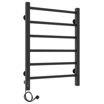 Электрический полотенцесушитель Laris Феличия 73207610 черный матовый