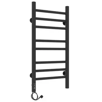 Электрический полотенцесушитель Laris Лаванда 73207624 черный матовый