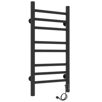 Электрический полотенцесушитель Laris Лаванда 73207625 черный матовый