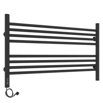 Электрический полотенцесушитель Laris Оливия 73207628 черный матовый