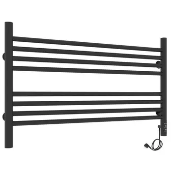 Электрический полотенцесушитель Laris Оливия 73207629 черный матовый