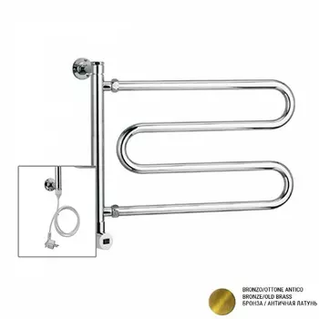 Электрический полотенцесушитель Margaroli 510 old brass