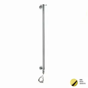 Электрический полотенцесушитель Margaroli 616 900мм gold