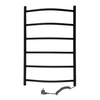 Электрический полотенцесушитель Маргроид В4 52,5х80 черный правый