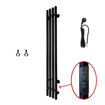 Электрический полотенцесушитель Тругор ПэкспВектор12015чернВГП