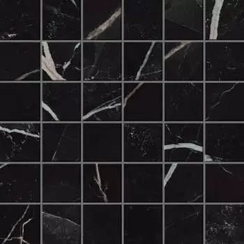 Керамогранит Atlas Concorde Russia Empire Empire Calacatta Black Mosaic 30x30