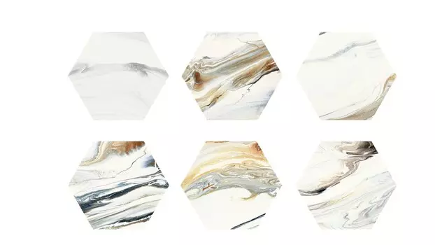 Керамогранит Codicer Hexagon Marmaris Sunset 25x22