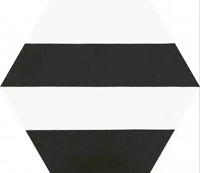 Керамогранит Codicer Porto Hex. Porto Capri Black 25x22