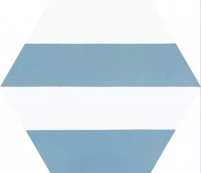 Керамогранит Codicer Porto Hex. Porto Capri Blue 25x22