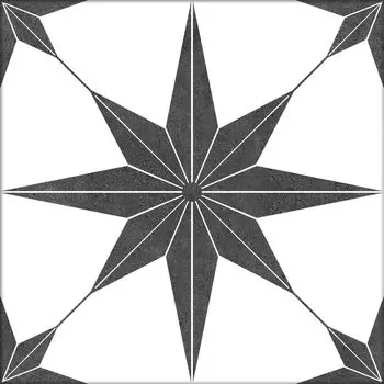 Керамогранит Codicer Stella Nero 25x25