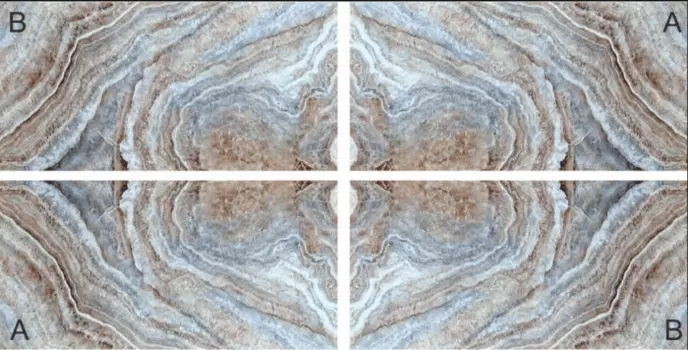 Керамогранит Decovita Zenit Blue Bookmatch New A+B Full Lappato 60x120