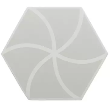 Керамогранит DNA Tiles Fancy Waves Grey 20x23