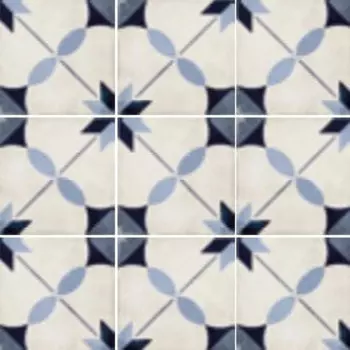 Керамогранит Equipe Art Nouveau Arcade Blue 20x20