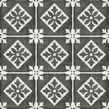 Керамогранит Equipe Art Nouveau Padua Black 20x20