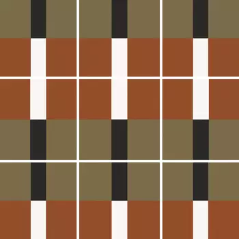 Керамогранит Equipe Bauhome Band Warm 20x20