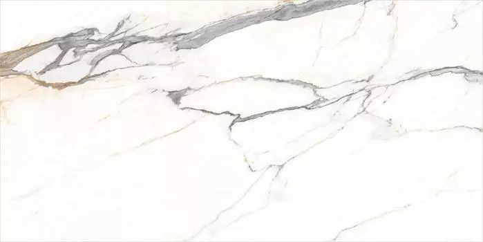 Керамогранит Global Tile Statuario Elite Белый Граниль 60x120