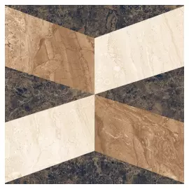 Керамогранит Italica Flex Azul Decor Polished 60x60